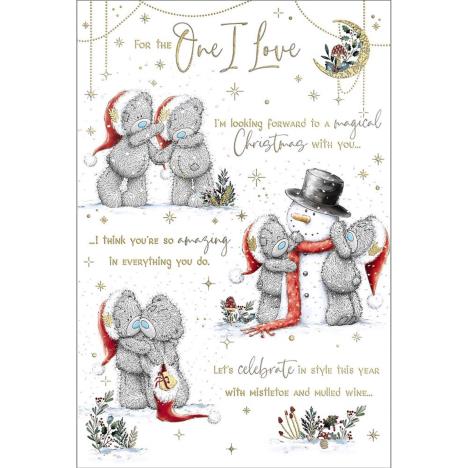 One I Love Verse Me to You Bear Christmas Card £3.59
